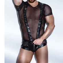 Сексуальное женское белье, Европейский сексуальный ПВХ резиновый латекс, Мужская футболка, эротический гей жилет, подтяжки, фетиш, X6729
