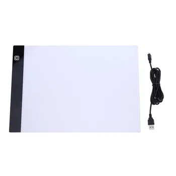 

A4 Copy board Table LED Board LED Graphic Tablet Writing Painting Light Tracing Board Copy Pads Digital Drawing Tablet Artcraft