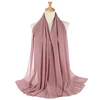 Plain Bubble Chiffon Hijab Women's Accessories Accessories