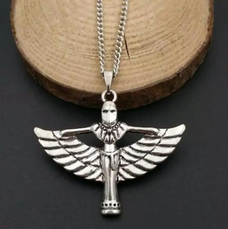 

Large Egyptian Queen Cleopatra Pendant Necklace Statement Jewelry Woman Charms Jewelry