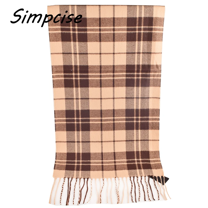 New fashion Design Winter Scarf Soft Elegant Long Fashion Wrap Scarves Tassel warm Pashimina Man Scarf A3A17736 male scarf