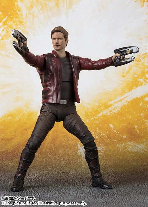 

15cm Marvel Guardians of the Galaxy Star-Lord Peter Quill Anime Action Figure PVC toys Collection figures for friends gifts