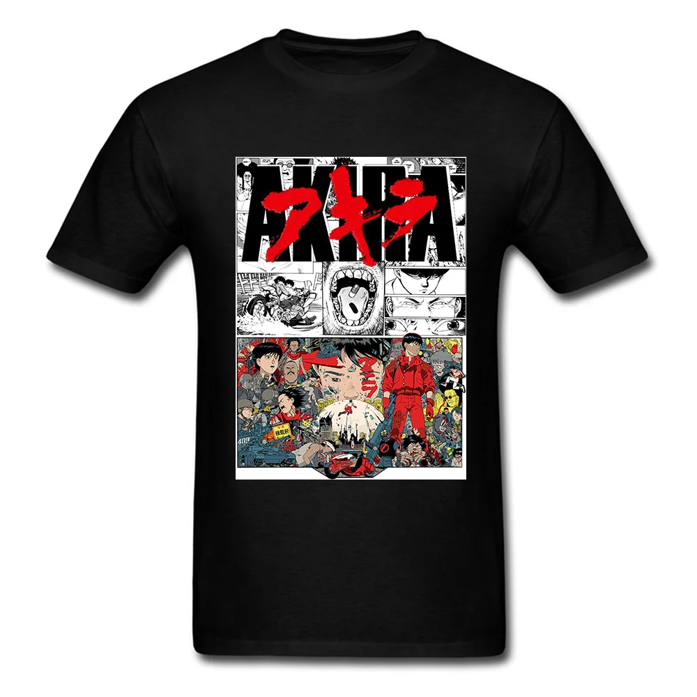 Потрясающая футболка Акира, хлопок, Мужская футболка, топы в стиле хип-хоп, мото Байкер, футболка, одежда японского аниме