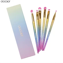 docolor6PCS Professional eye makeup brushes sets font b maquiagem b font cosmetics make up brushes eyebrow
