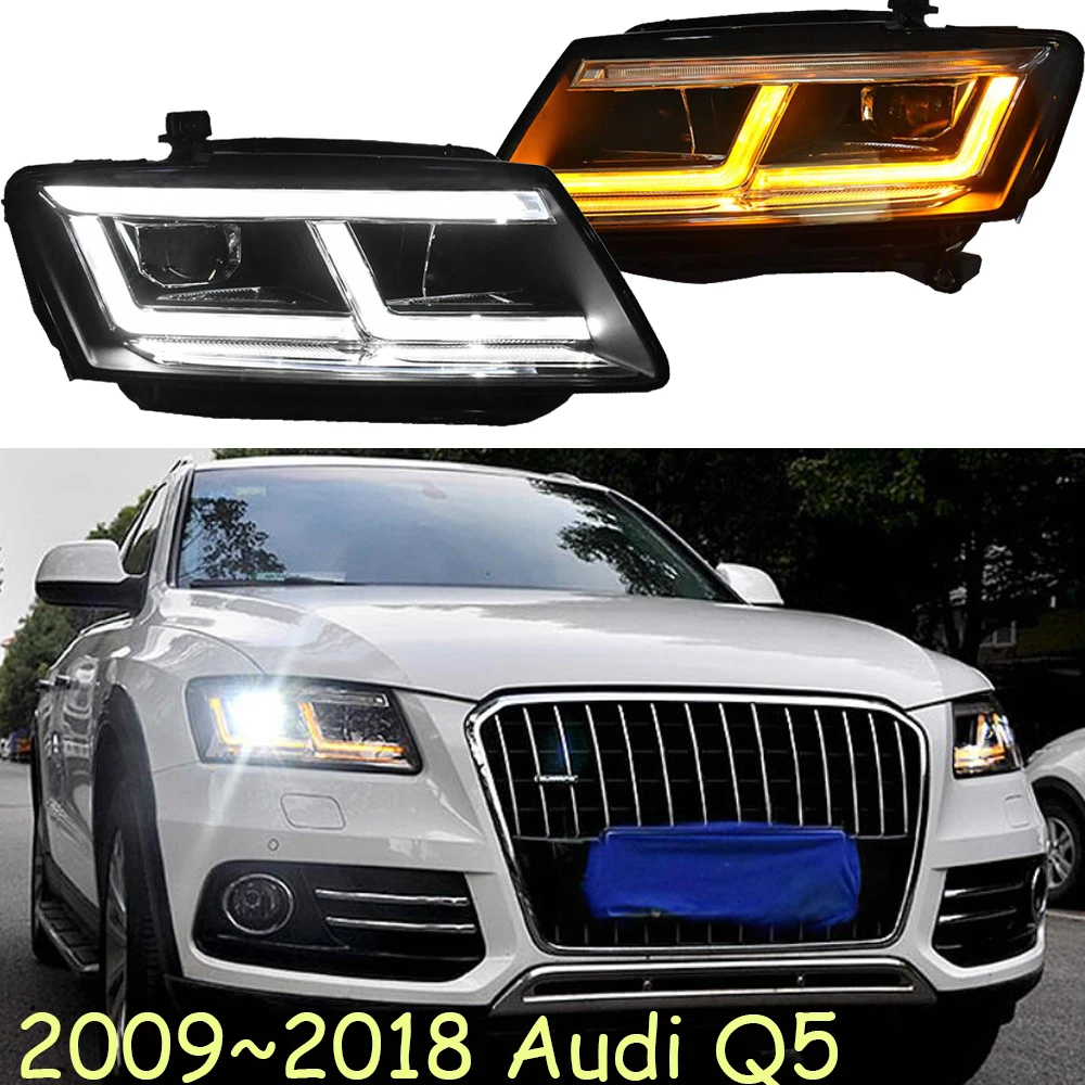 Светодиодный, 2009~, автомобильный Стайлинг для фар Aude Q5, автомобильные аксессуары, Q5 противотуманная фара, A4, A5, A8, Q7, S3 S4 S5 S6 S7 S8, Q5 фара