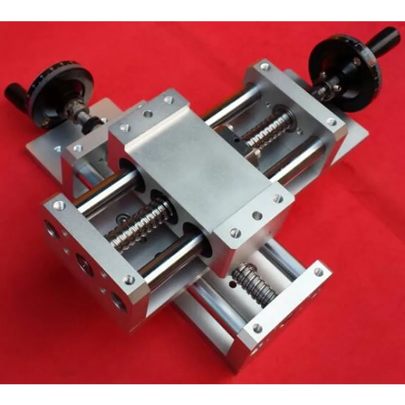 Precision linear slide table XY axis Manual cross slide THK KR60 ball