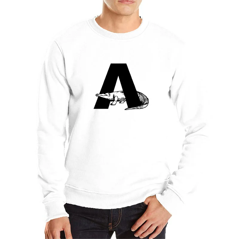 

Big A crocodile hoodies fashion streetwear men breathable cotton clothes cheap price brand hoodies harajuku sweatshirt cool tops