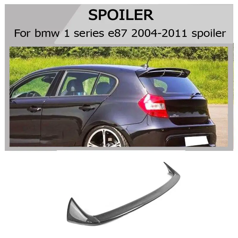 Карбоновое волокно E87 задний спойлер AC Стиль спойлер крыло для BMW E87 2004-2011