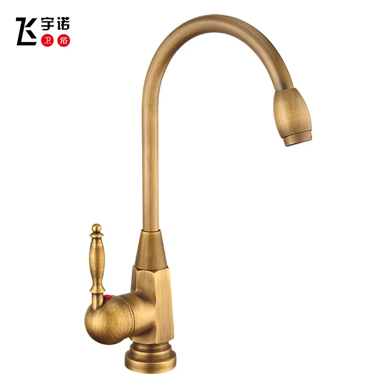 

Retro faucet copper cold hot mix faucets all the basin that wash a face basin bibcock of European archaize list