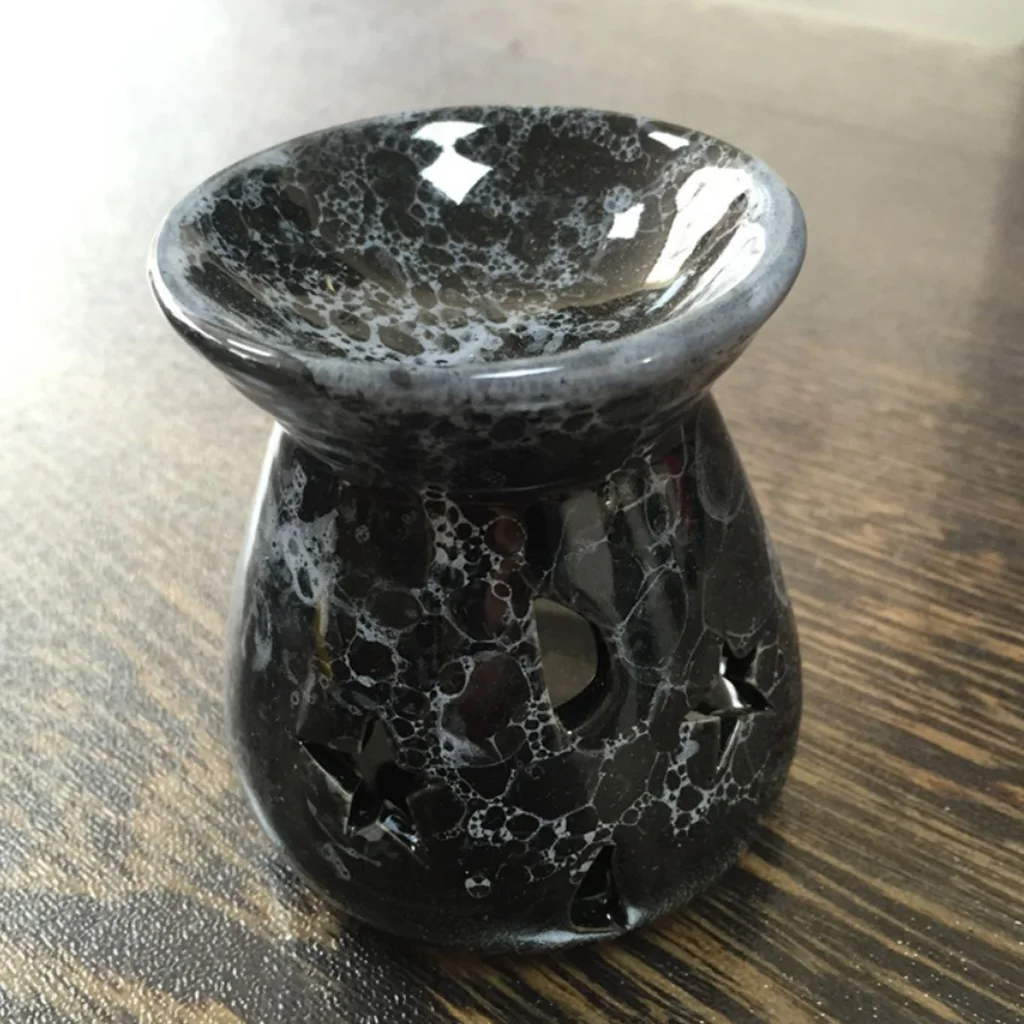Assorted Ceramic Ash Catcher Incense Burner Joss Stick Holder 6 Colors 3inch