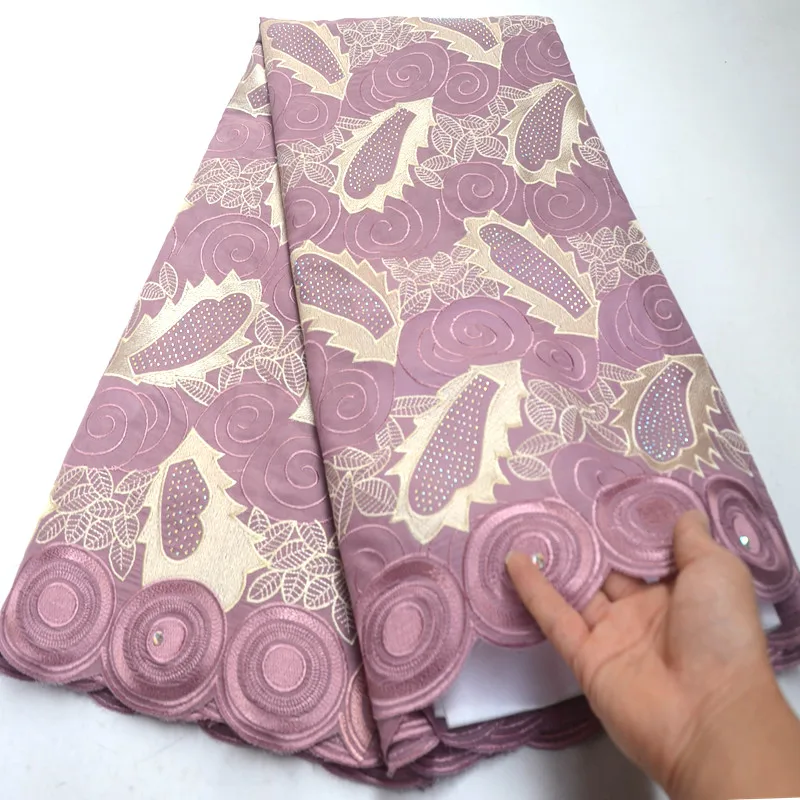 

Nigerian Swiss Voile Cotton Lace Fabric Exclusive African Swiss Voile Lace In Switzerland High Quality Dry Cotton Lace RG980