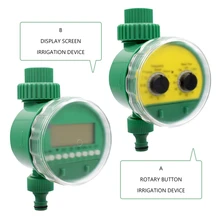 DIY автоматический интеллектуальный электронный ЖК-таймер для воды резиновая прокладка дизайн Соленоидный клапан оросительный спринклер контроллер 2 типа