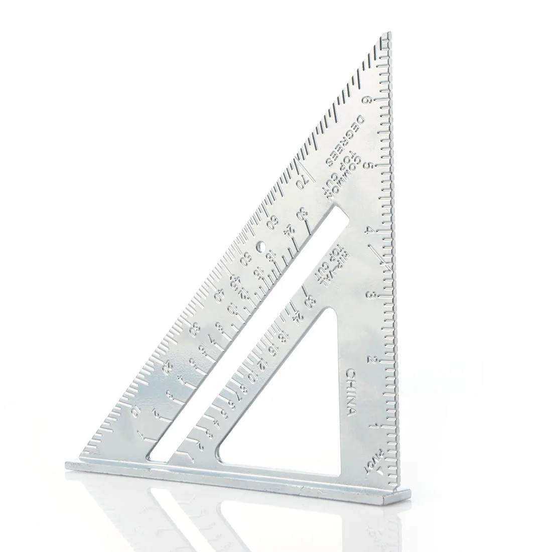 

7 Inch Speed Square Triangle Rule Carpenter MeasuringTools Rafter Speedlite Layout Tool Triangle Angle Carpenter Square P0.2