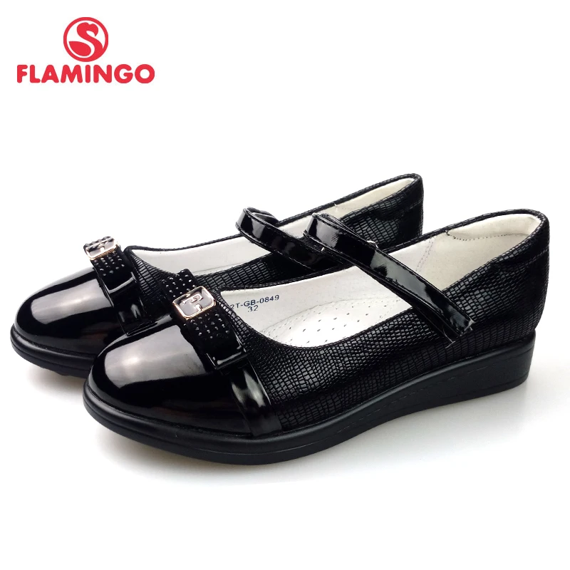 Уличная школьная обувь FLAMINGO Nes с застежкой липучкой для девочек размеры 31 36 весна