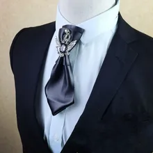 Модная одежда аксессуары высокого класса галстук-бабочка многослойный ретро Британский галстук-бабочка унисекс галстук-бабочка воротник цветок рубашка аксессуары