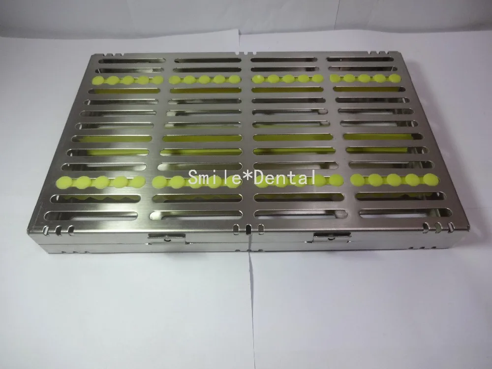 Dental Sterilization Cassette Rack Tray Holder 20 Surgical Instruments