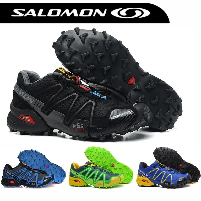 Salomon Speed Cross 3 Cs Men Running Shoes Cross-country Zapatillas Hombre Sneakers Athletic Sport Shoes Speedcross 3 - Running Shoes -