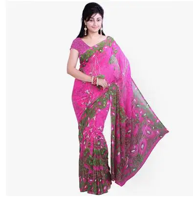 online shop bollywood women india saree kaftan sari dress clothing