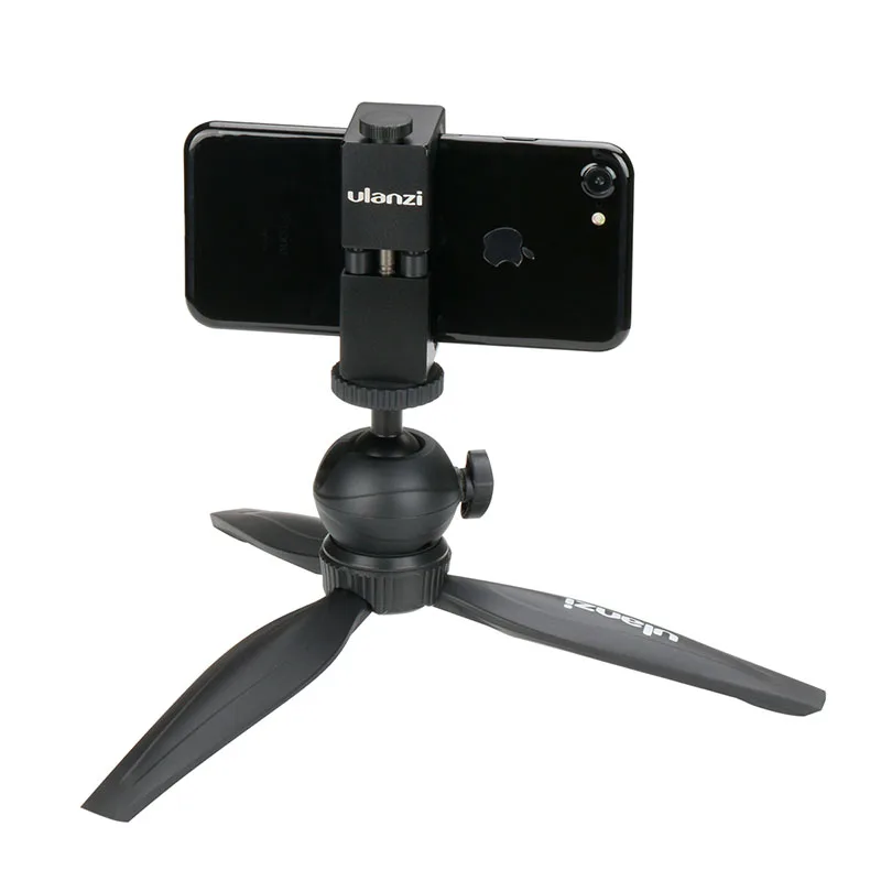 Ulanzi Metal Smartphone Mount + Ulanzi Tripod Aluminum Metal Universal