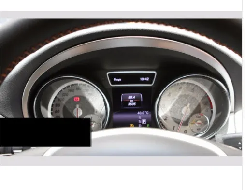 Для Benz CLA C117 W117 подкладке передней панели рамка с силуэтом накладка 2013- 1 шт