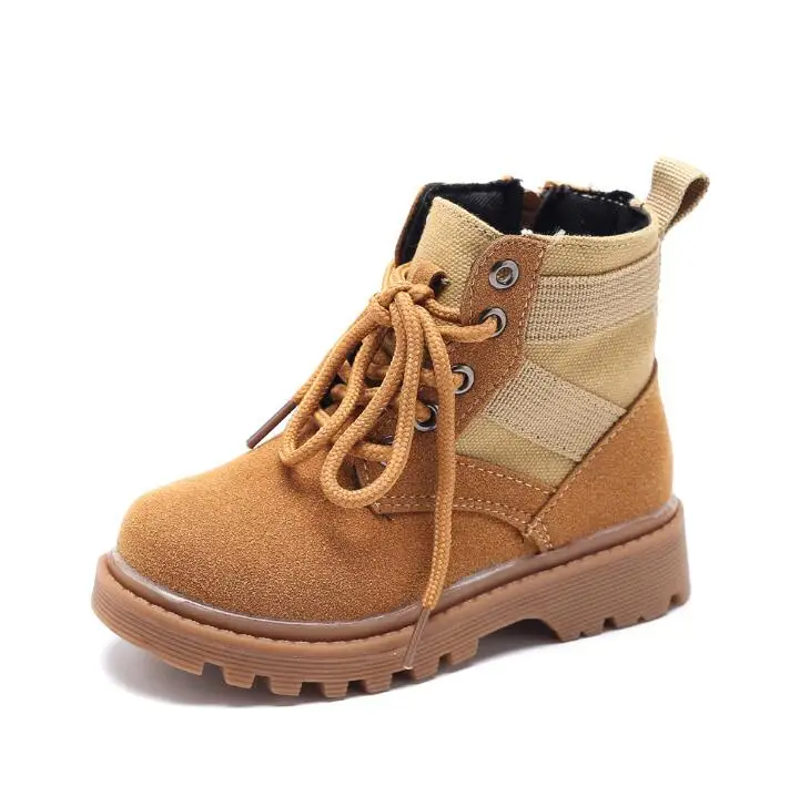 

Hot Sale Martin Boots For Boys Girls 2019 Autumn Winter Children Leather Boots Casual Single Boots Fashion Kids Sneaker