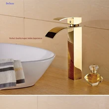 Dofaso luxury gold bathroom basin faucet gold taps all copper hot and cold golden deck faucet Dofaso luxury gold bathroom basin faucet gold taps all copper hot and cold golden deck faucet