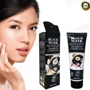 

New 120ml Natural volcanic mud Mask of black points Imported Raw Materials of Korean Skin Care blackhead remover Firming Skin