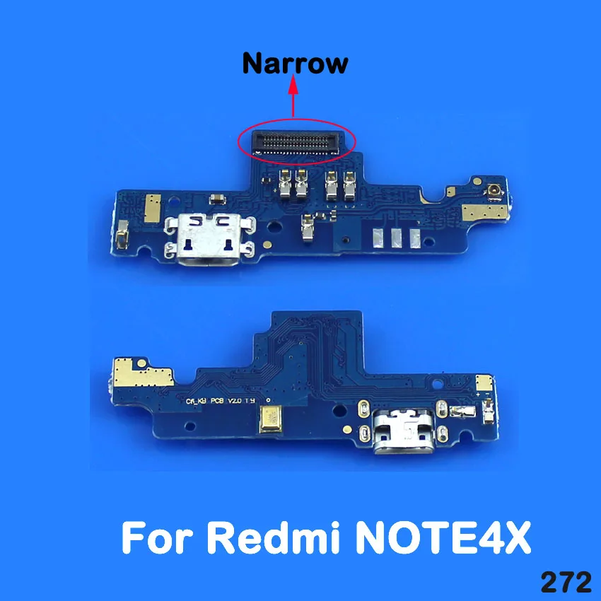 cltgxdd Microphone Module+USB Charging Port Board Flex Cable Connector For Xiaomi Redmi Note 3G 1 2 3 4X 5A Note 4G Replacement