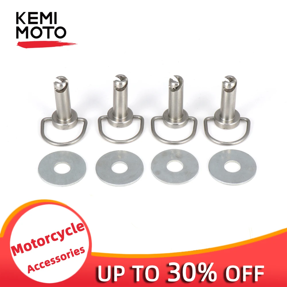

Motorcycle Parts Fastener Hard Saddlebag Mounting Pin Bolts For Touring lectra Road Street Glide FLH FLT Softail FXST FLSTF FLST