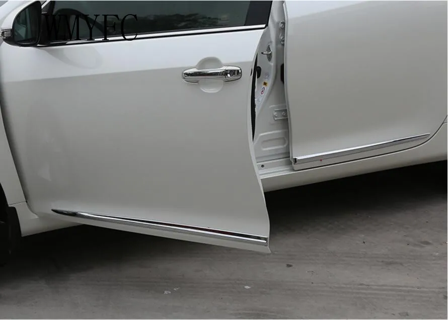 Для Toyota Camry ABS Хромированная Боковая дверь корпус формовочная крышка отделка 4 шт. 2012 2013