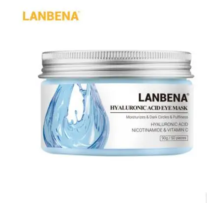 LANBENA маска для глаз Retinol, гиалуроновая кислота, сыворотка для глаз, уменьшает темные круги, мешки, морщины у глаз восстанавливающий, увлажняющий подтяжка кожи уход за кожей - Цвет: Hyaluronic acid