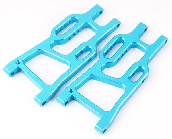 

2pcs RC car HSP 106021 Aluminum Rear Lower Suspension Arm 06012 1/10 Upgrade Parts For 94106 94107 94170 94107Pro