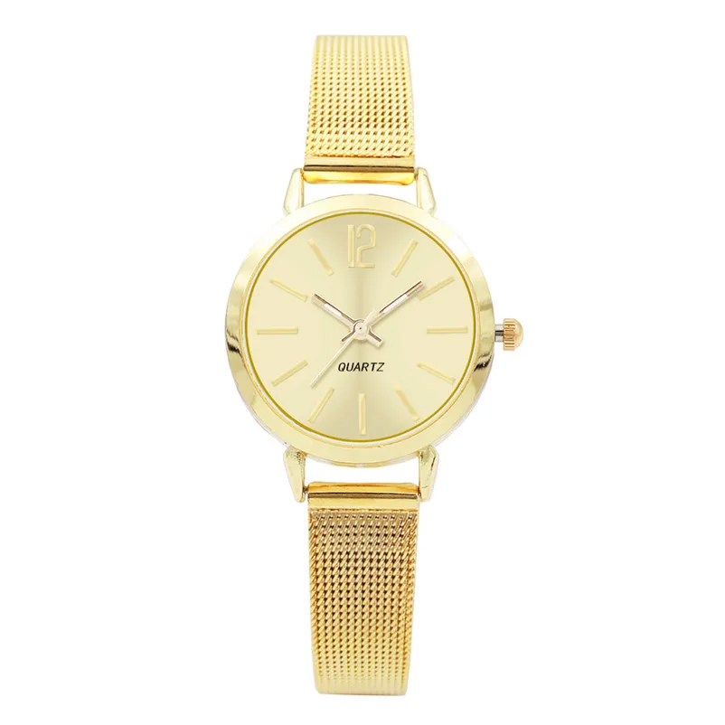 Fashion Women's Watches Simple casual watches Classic Stainless Steel Analog Quartz Wrist Watch clock relogio feminino J20 (10)