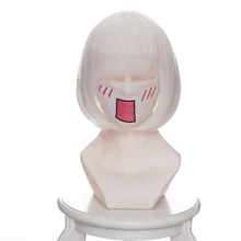 Cosplay Hoozuki no Reitetsu детские женские парики боги короткие белые волосы для женщин Хэллоуин Косплей парики