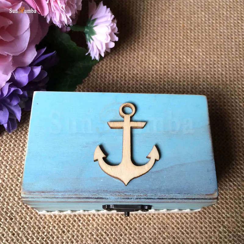 Beach wedding ring box MUW-051-03