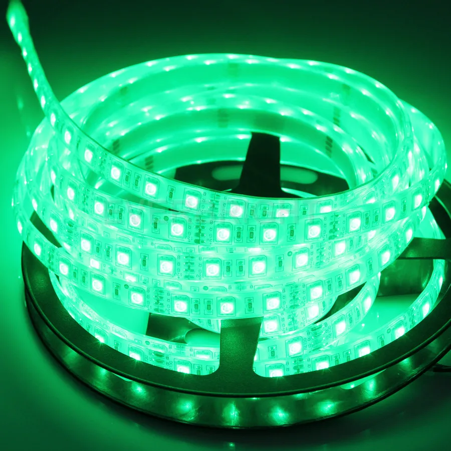 Светодиодная лента SMD5050 RGB водонепроницаемая 100 м 20 рулонов IP68 12 В постоянного