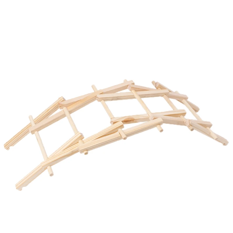 Da Vinci мост следопыты деревянная конструкция модель комплекта здания Конструкторы детские игрушки