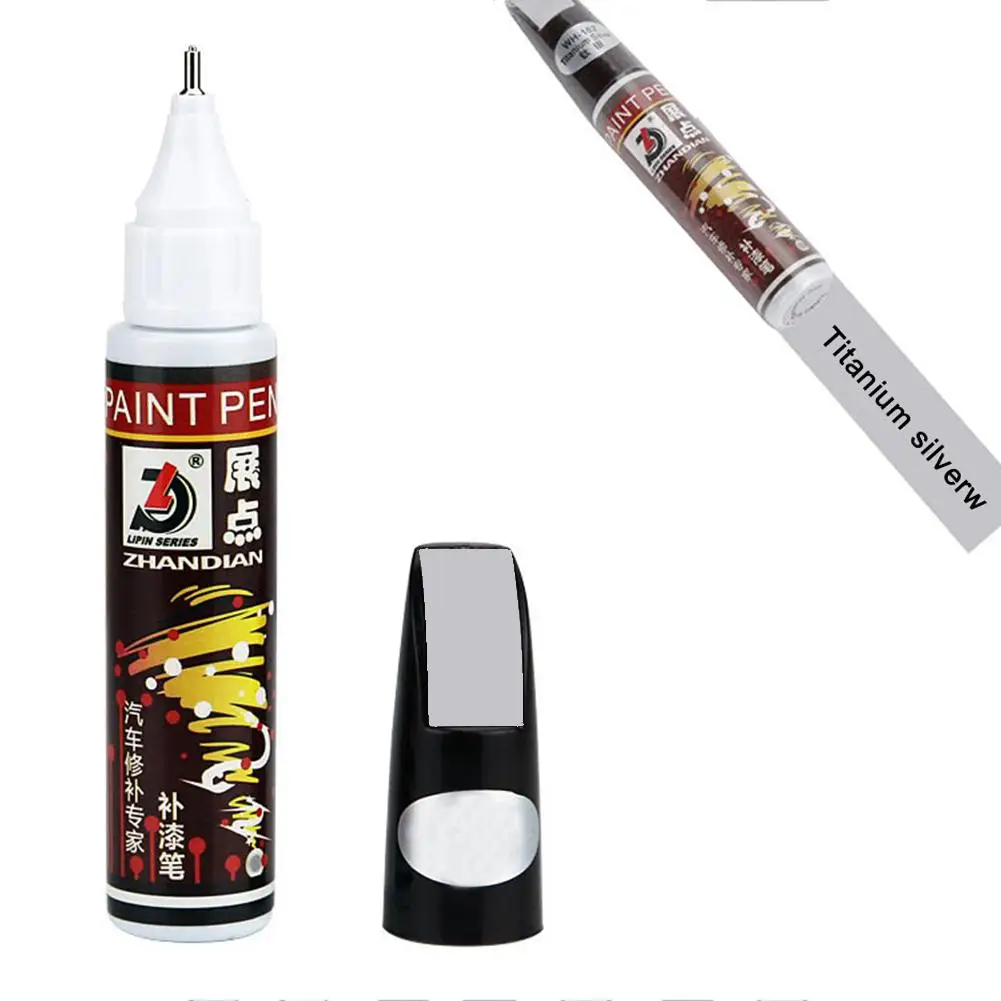 Car Scratch Removal Pen Car Paint Repair Pen Auto Coat Paint Retouch Black Silver Red Car Scratch Remover Pen Car Paint Pen Car-styling