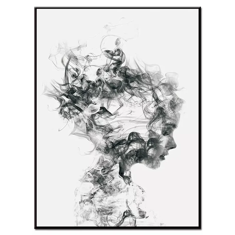 Nordic Abstract Beauty Canvas Painting Poster Picture Posters Ink Prints Wall Art Pictures For Living Room Home Decor Unframed