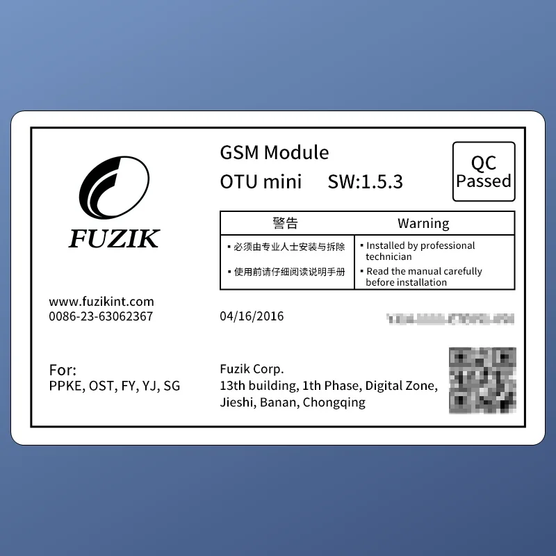 Fuzik OTU мини gps трекер система слежения за транспортными средствами для
