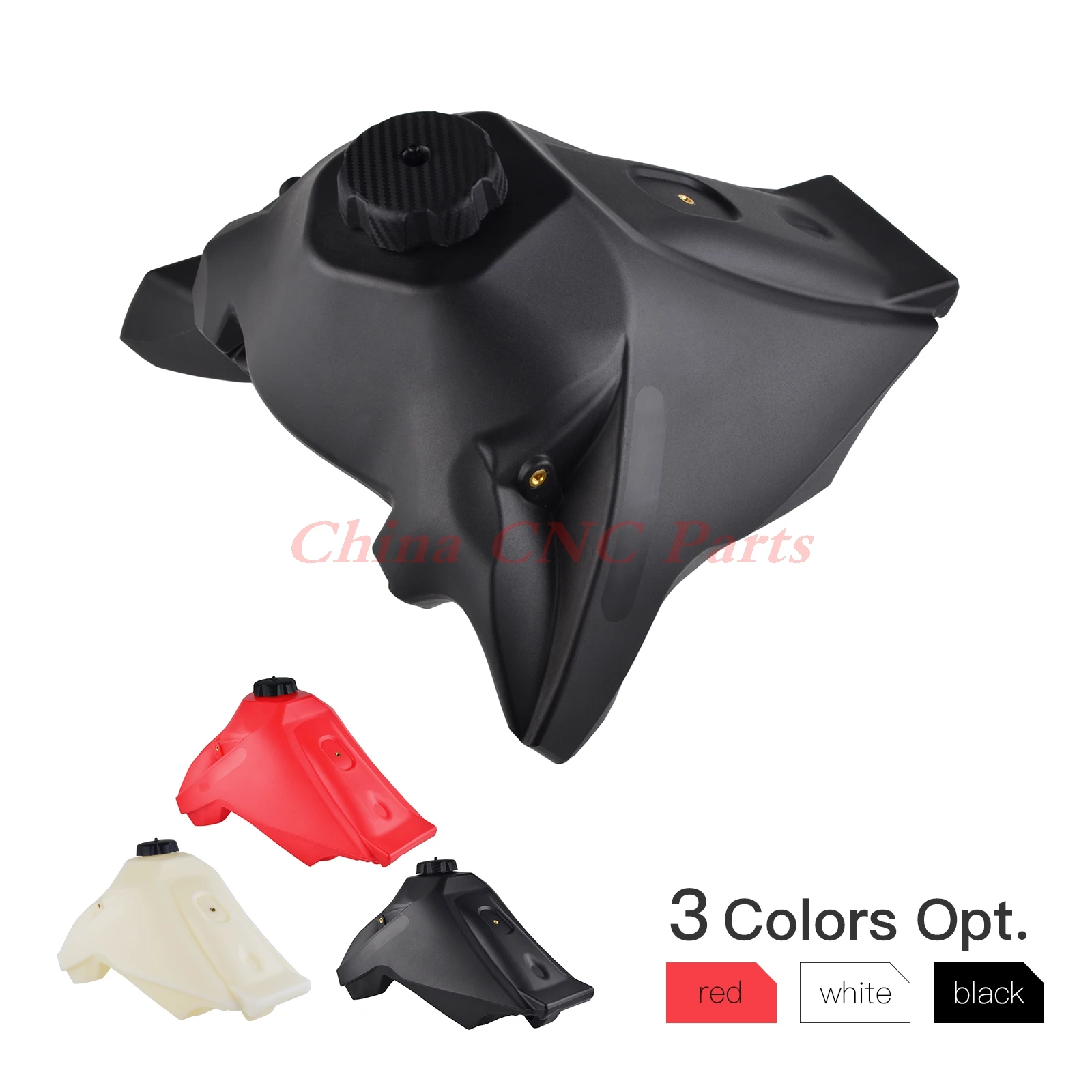 

Motorcycle 3.1 Gal. Large Capacity Oversized Fuel Gas Tank For Honda CRF250L 2012 2013 2014 2015 2016 Red