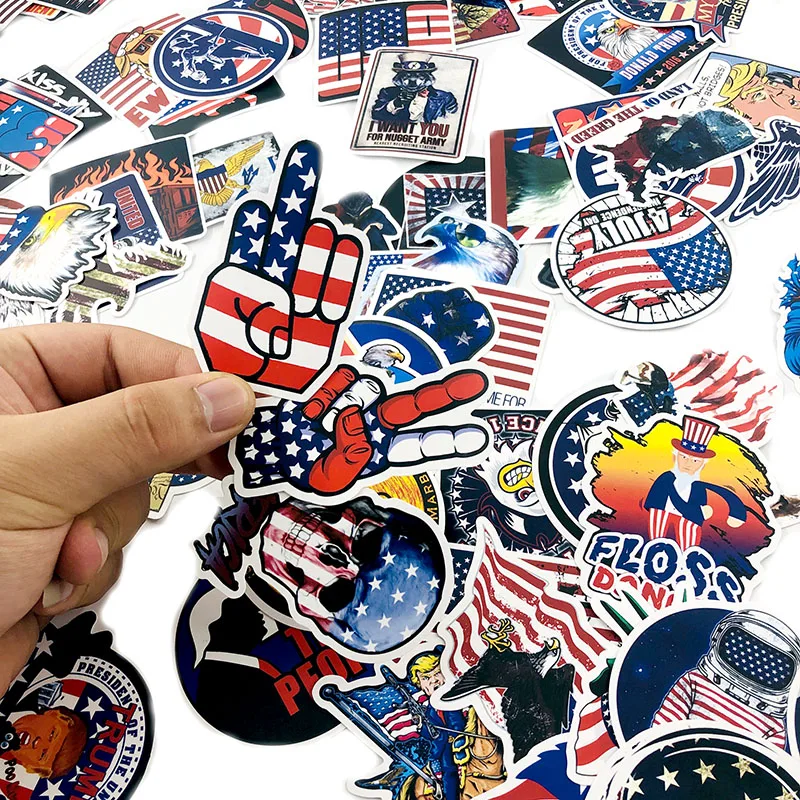 100 шт Американская серия Граффити стикер s для DIY скрапбукинга альбом багаж ноутбук телефон наклейки на ноутбуки стикер