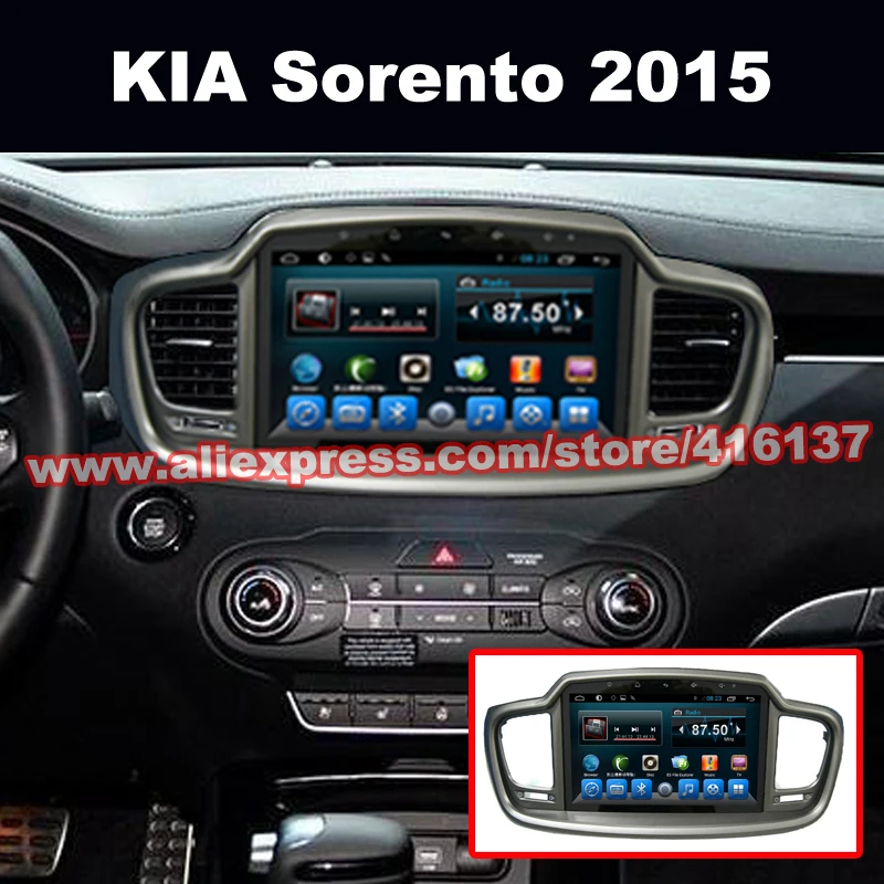 10.1 Inch HD 1024*600 Touch Screen for KIA Sorento 2015 2016 With Radio 2din GPS Navigation