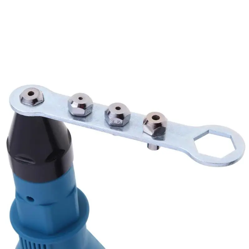 DEKO Electric rivet écrou Pistolet Rivetage Outil sans fil Rivetage Perceuse Adaptateur Insert