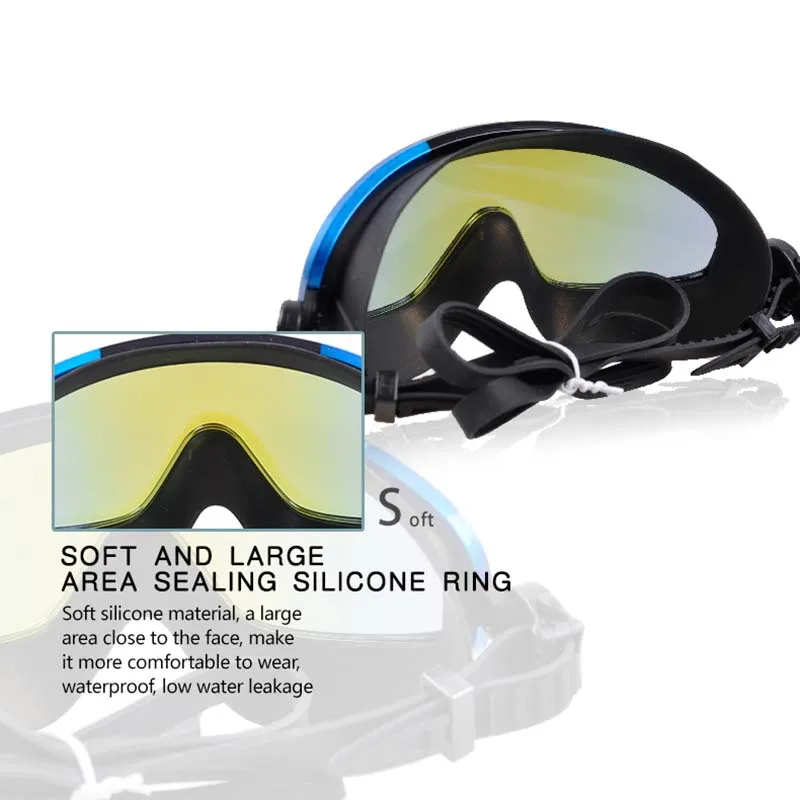 Супер продать-yon sub большая рамка очки противотуманные водостойкие Hd плавательные очки профессиональное плавательное оборудование