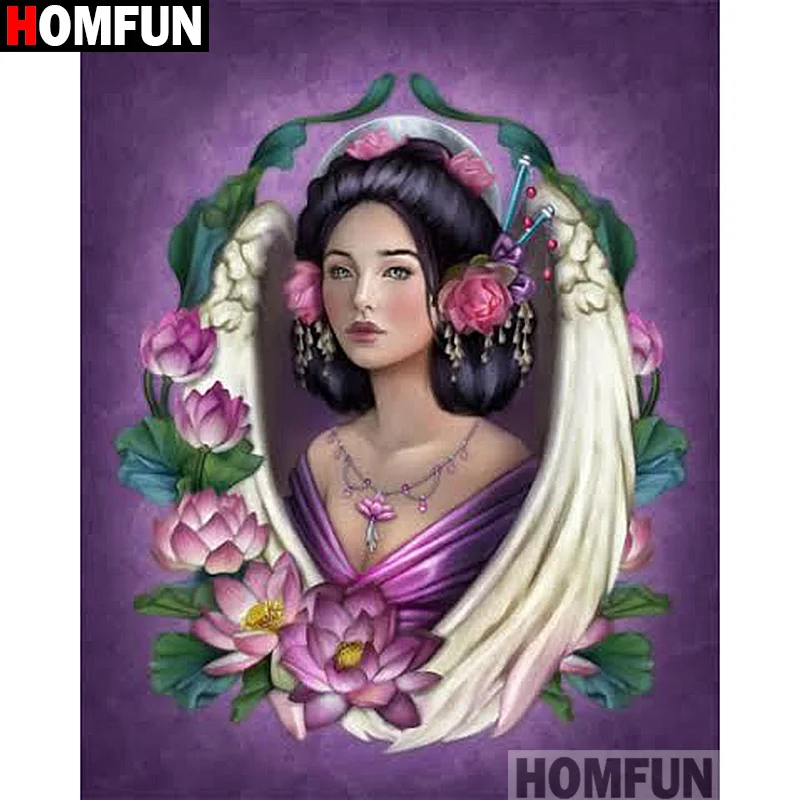 

HOMFUN Full Square/Round Drill 5D DIY Diamond Painting "Cartoon girl" Embroidery Cross Stitch 3D Home Decor Gift A13410