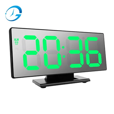 

LED Desktop Alarm Clocks Despertador LED Mirror Digital Alarm Clock Electronic Watch Table Multifunction Snooze Night Display