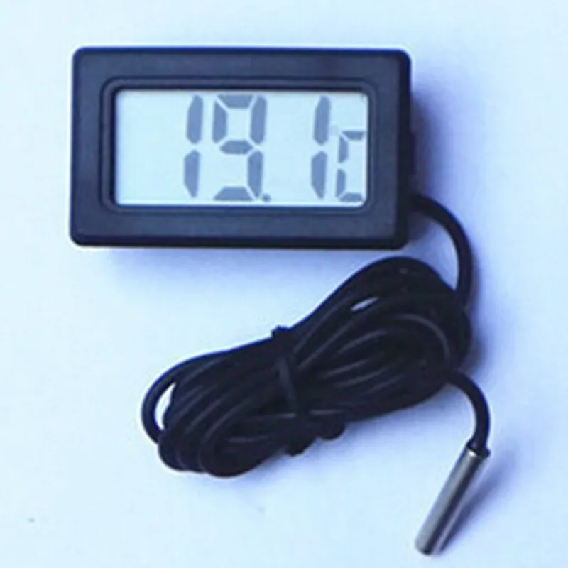 Цифровой ЖК-дисплей бытовые кухонные Термометры Погодная станция на открытом воздухе Температура термометр для холодильника аквариума термометр для воды