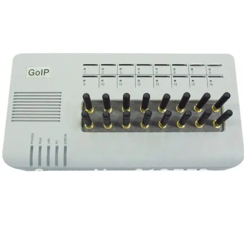 HBUDS Goip-16 gsm voip-шлюз с внешней антенной 16 каналы gsm до 16 sim-карт по GOIP