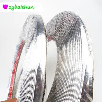

10mm*15mChrome trim strip edge protection for Porsche Cayenne Macan Macan S Panamera Cayman Carrera Porsche911 918 Boxster